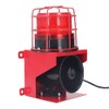 115db Sound Industrial Audible Visual Alarm with IP65 LED Strobe,