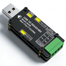 Jhoinrch USB to RS485 RS422 Converter Adapter
