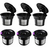 Reusable K Cups, Universal Fit Reusable Coffee Filters with Food