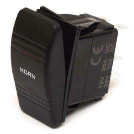Carling Momentary Contura III Boat Rocker Switch | Horn 4 Spade