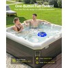 Sinbyuer Solar Digital Pool Thermometer Floating Easy Read with One