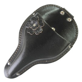 KOZUCHI (gavel) Flowery (Flory) Okubo case with black flower LSO-11BK