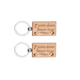 TIMBERDECOR 7 Year Anniversary Copper Gifts for Him 7 Year Anniversary Wedding Gift for Couple 7 Years of Marriage 7th Wedding Anniversary Copper Gifts for Him for Men Him,2pcs