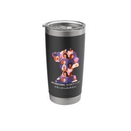 International Women's Day 2025 Accelerate Action For Women Stainless Steel Insulated Tumbler
