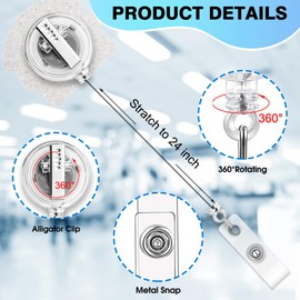 Xipromi Dumpster Fire Response Team Badge Reels Retractable Glitter with Clip, Funny Badge Holder for Fire Response Team ICU ER Nurse Medical Assistant Emergency Room