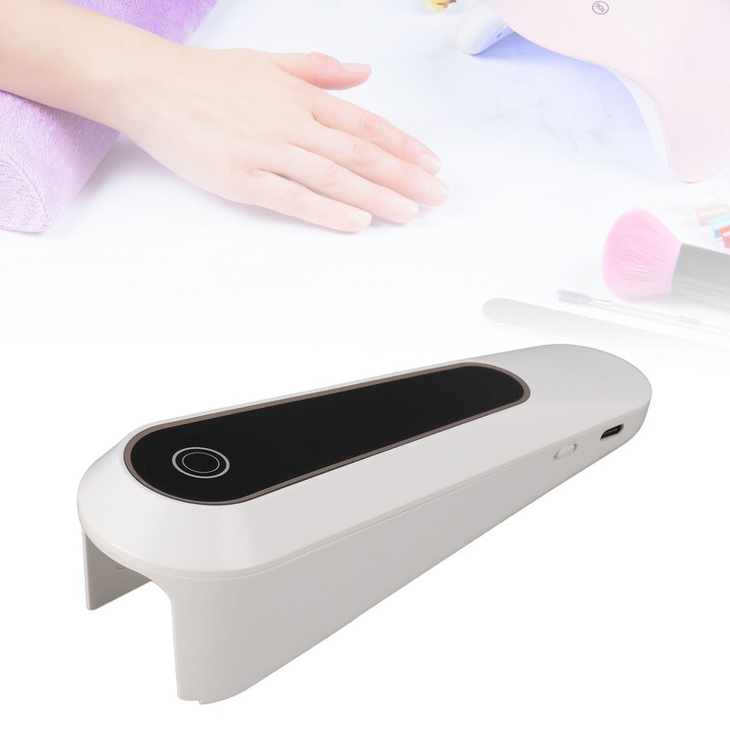 8W Handheld Nail Lamp Dual 365+405nm Ultraviolet Nail Dryer 2000mAh