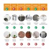 WALPLUS Flower Window Stickers for Glass Double Sided Spring Window