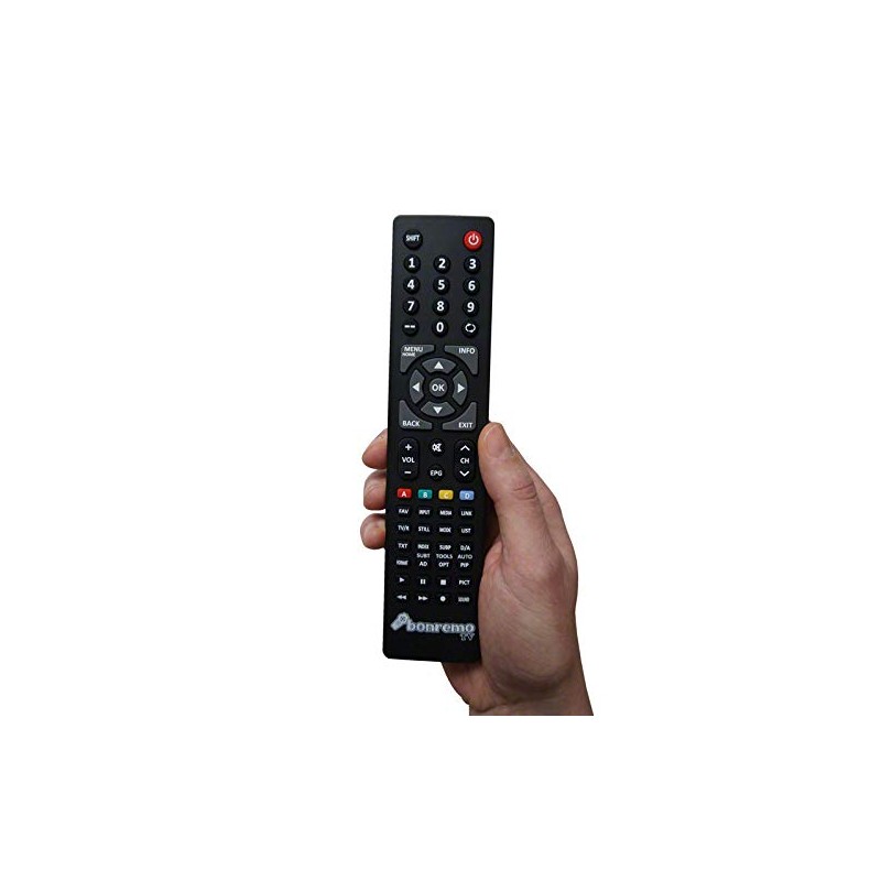 BC36250B bonremo Replacement Remote Control for OK. ODL43650UV-TIB LCD/LED TV