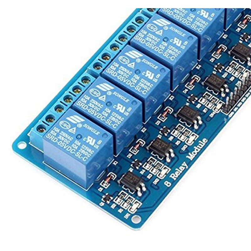 DollaTek 8 Channel 5V DC Relay Module Expansion Board for