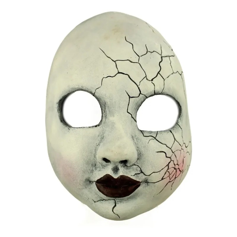 Máscara De Muñeca Tenebrosa Creepy Urban Mask Para Halloween Color