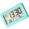 Zeizafa Thin Digital Clock with Temperature and Humiditys for Home