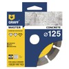 GRAFF Diamond Disc 125 mm for Stone, Reinforced Concrete, Granite,