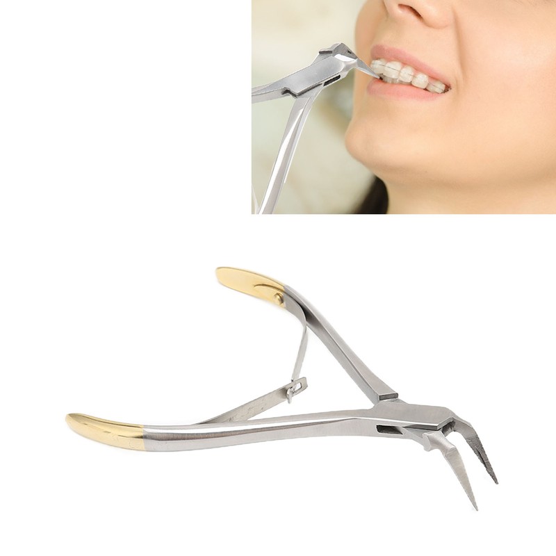 Professional Dental Extraction Forceps Residual Tooth Root Fragment Removal Instrument90°