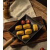 YYMIYU YYMIYU Tamagoyaki Japanese Omelette Pan Cast Iron Wooden Handle