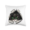 ArtOnMyTee black woman art Peekaboo-Cute Funny Stowaway Kitten in Hole