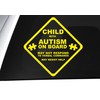 Child with Autism On Board Safety Sticker - Autism Awareness