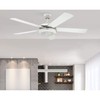 Westinghouse 7233600 Comet Indoor Ceiling Fan with Light, White |