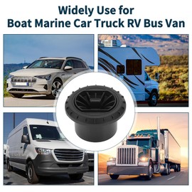 TUCKBOLD Car Truck RV Bus Van Boat Car Warm Air Vent Outlet Warm Air Ducting Vent Outlet Cover Air Vent Outlet Cover 1 Set 103.73x60.73mm(WxH) ABS