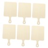 ABOOFAN 6Pcs Miniature Wooden Cutting Boards for DIY Crafts for