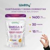 Omega 3 Salmón Noruego Epax 30 Cápsulas Norwegian Salmon Omega