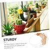 Outanaya Hanging Flower Basket Holder Iron Wire Planter Hook for