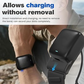 Zeeflufun Silicone Sport Bands Compatible with Whoop 5.0 One/Peak/Life Band