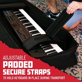 Gator Cases GKB Series 76-Note Padded Keyboard Gig Bag, (GKB-76)