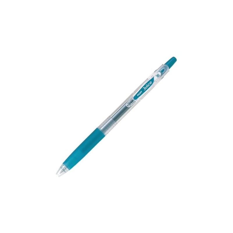 Pilot LJU50UF5TG Juice Gel Ballpoint Pen, Turquoise Green, 5 Count
