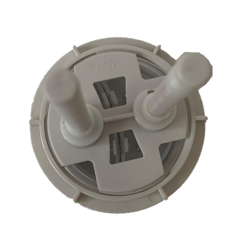 Chrome Dual Flush Toilet Flush Top of Tank Button (58-mm)