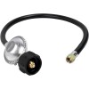 Shinestar 2Ft Gas Pit Propane Regulator and Hose Kit for