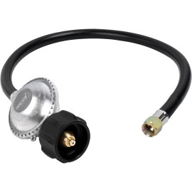 Shinestar 2Ft Gas Pit Propane Regulator and Hose Kit for Weber Genesis Series Grill Stove