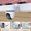 Koroao Gutter Mount Bracket Compatible with TP-Link Tapo Outdoor Pan/Tilt