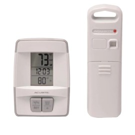 Acurite Wireless Indoor/Outdoor Thermometer with Clock