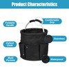 TeJoyce 17L Foldable Cleaning Caddy with Handle, Cleaning Bucket Organizer,