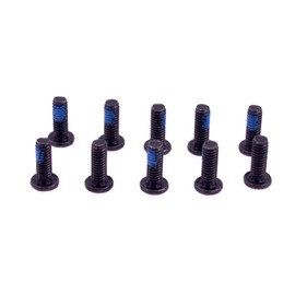 10X M2.5 x 7mm Back Plate Replacement Screw D Bottom Cover Case Screws Set for Dell Inspiron 13 5000 5368 5378 5379 and 13 7000 Series 2-in-1 Laptop