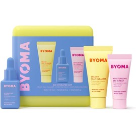 BYOMA Grehge ating Starter Kit - Mini Cleanser 30ml, Mini Light Cream 15ml + Mini Hydrating Serum 15ml