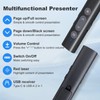 Presentation Clicker for PowerPoint Presentations, Laser Pointer Wireless Presenter Remote,