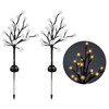 2pcs 20LED Solar Powered Fairy Lights Outdoor Dandelion Lamp Garden