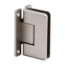 CRL Cologne 037 Series Brushed Nickel Wall Mount Shower Door Hinge