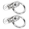 2pcs Stainless Steel Pad Eye Plate High Strength Highly Polished