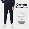 FM London Pantaloni Tuta Uomo - con Tasche con Zip