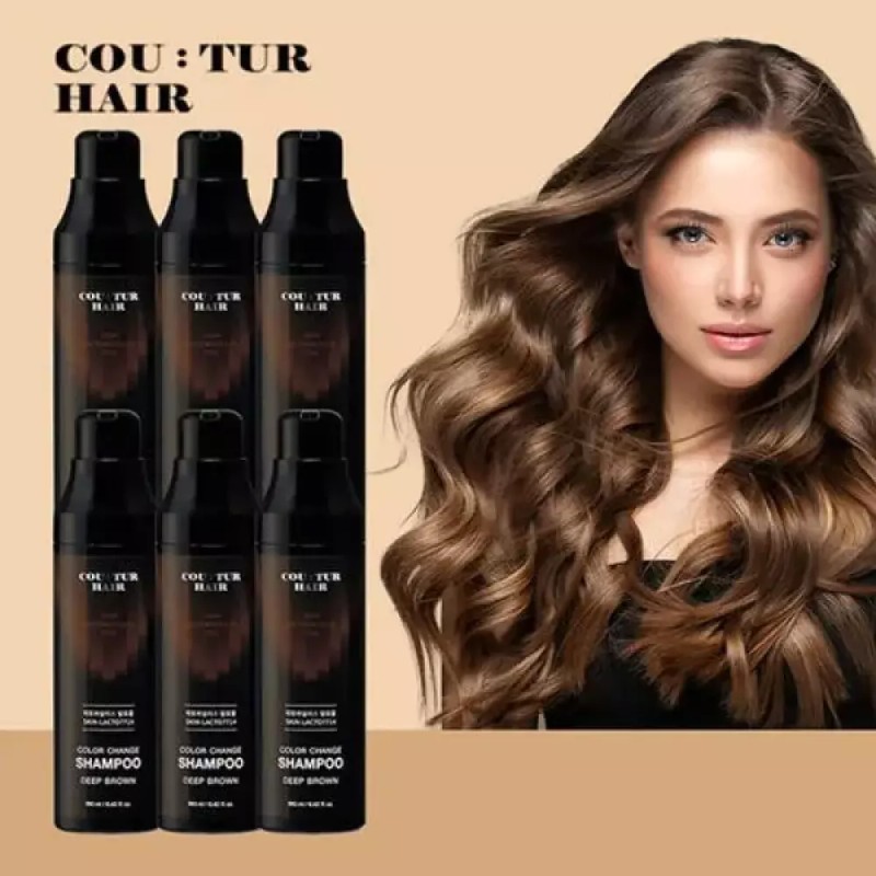 Skinlacto 스킨락토7714 염색샴푸 190ml 6개 [밝은갈색] Skin Lactto 7714 Dye