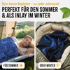 Backpacker's Journey Cabin Sleeping Bag (Only 168g), Ultra Lightweight and