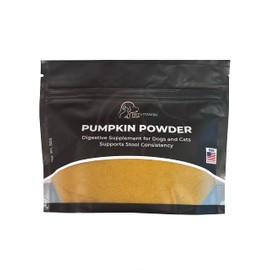 PetVitaminShop Pumpkin for Dogs & Cats, 100% Made in USA, Pumpkin Powder for Dogs, Digestive Support, Fiber, Healthy Stool, 5 oz