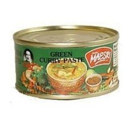 Maesri Thai Green Curry Paste - 4 Oz (6-pack)