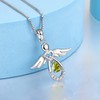 FJ Necklaces for Women Guardian Angel Necklace Pendant 925 Sterling