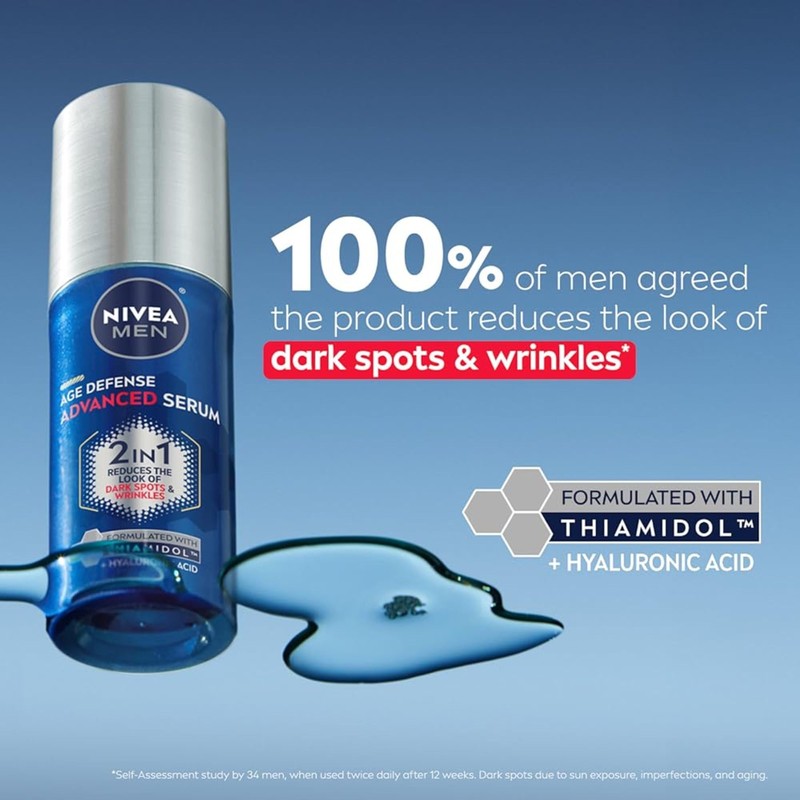 NIVEA MEN Age Defense Advanced Face Serum for Dark Spots