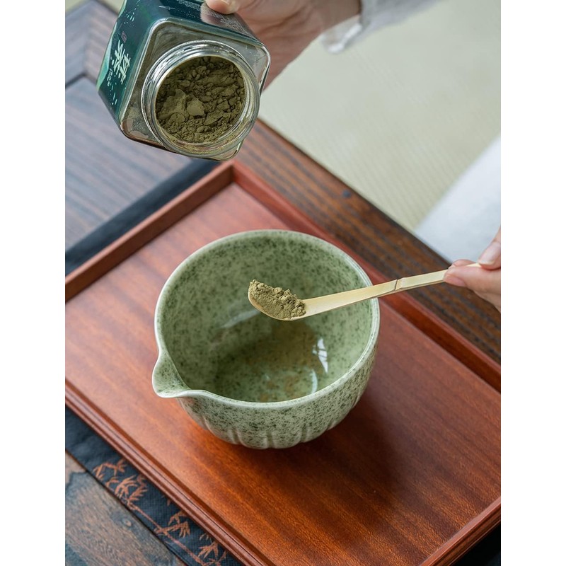 Maedery Matcha Set,4PCS Exquisite Matcha Tea Set,Match Bowl with Spout