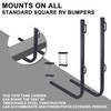 RV Bumper Rack,Bumper Mount Tote Tank Holder,RV Bumper Support Bracket