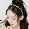 BOOMTOP 3 Rhinestone Headband Dirndl Costume Hair Accessories Crystal Headbands